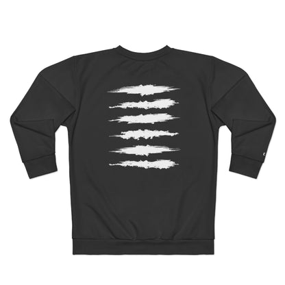 RAVEN SICK PRINT CREWNECK BLACK/WHITE