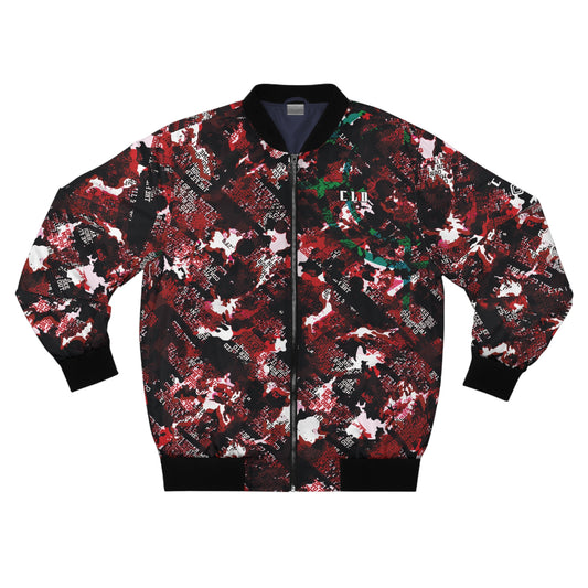CRITICAL RANGE x EFFORTLESS by MJDT BOMBER JACKET RED/BLACK/WHITE (Only 35 Limited Editions)