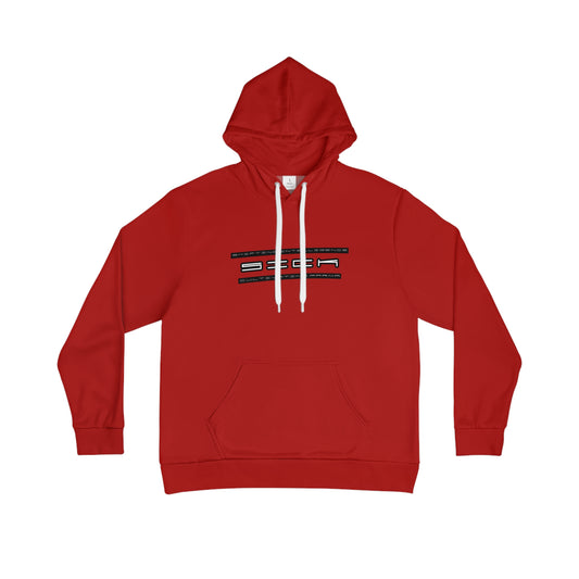 BLD T2 SICK PRINT HOODIE RED/BLACK